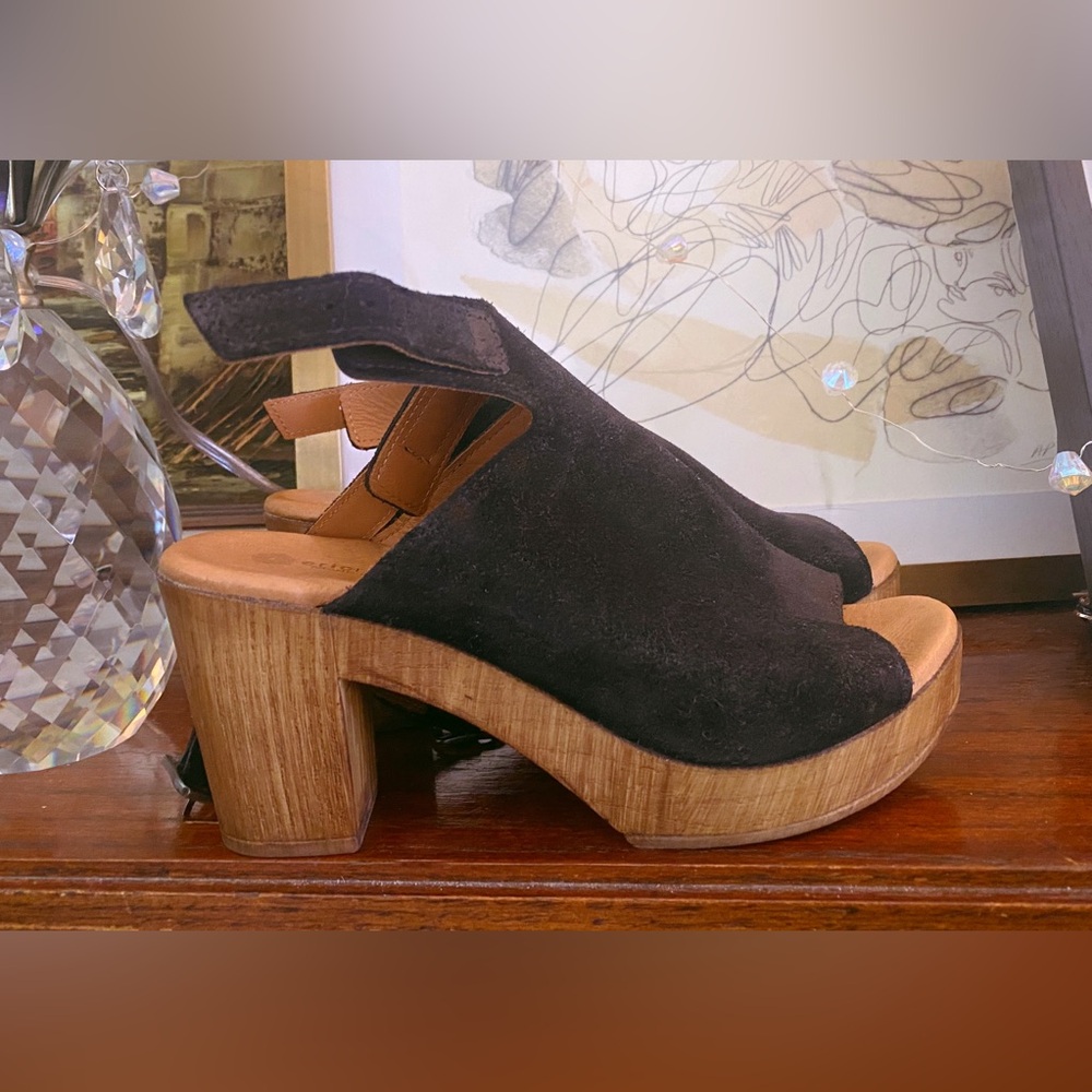 Eric Michael Suede Clogs (Retail $159)